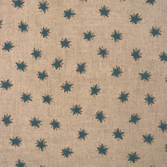 VTG Patchwork Blue Stars by Lori Gardner for Moda Fabrics - 1/2 Yard - Patriotic - Picture 2 of 7